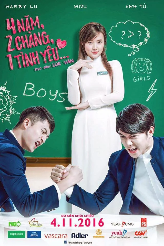 4 Năm, 2 Chàng, 1 Tình Yêu 4 Nam, 2 Chang, 1 Tinh Yeu