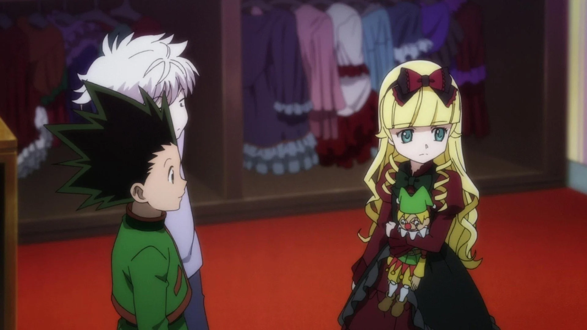 Hunter x Hunter: Đương Đầu Băng Nhền Nhện (Bóng Ma Đỏ Thẫm)