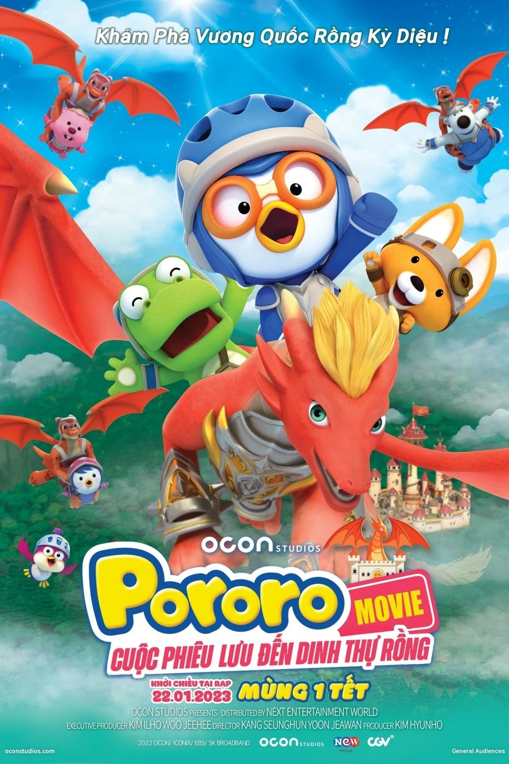 Pororo: Cuộc Phiêu Lưu Đến Dinh Thự Rồng Pororo: Dragon Castle Adventure